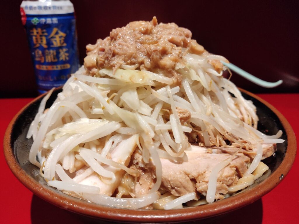 【荻窪二郎】ラーメン二郎荻窪店_つけ麺味汁なし