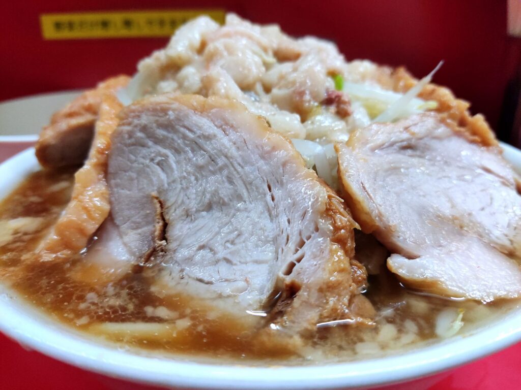 【上野毛二郎】ラーメン二郎上野毛店_ブタ
