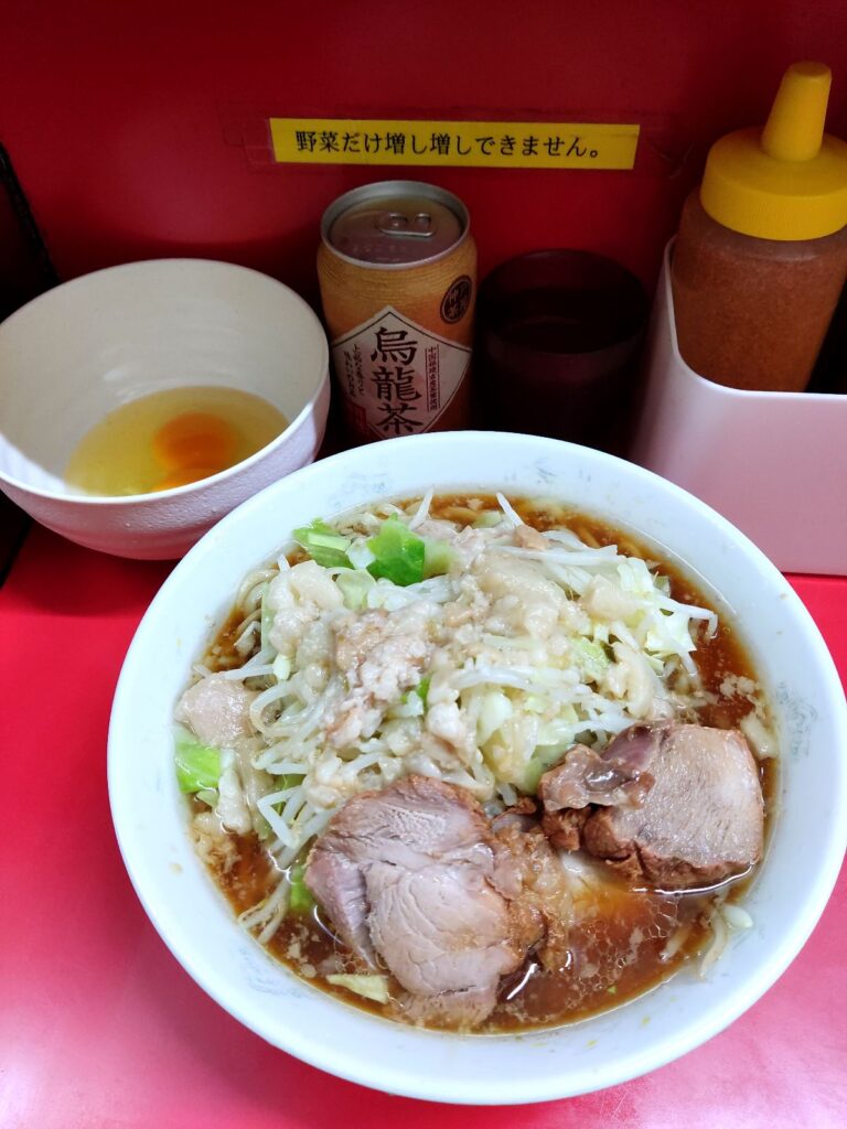 【上野毛二郎】ラーメン二郎上野毛店_昼の部2