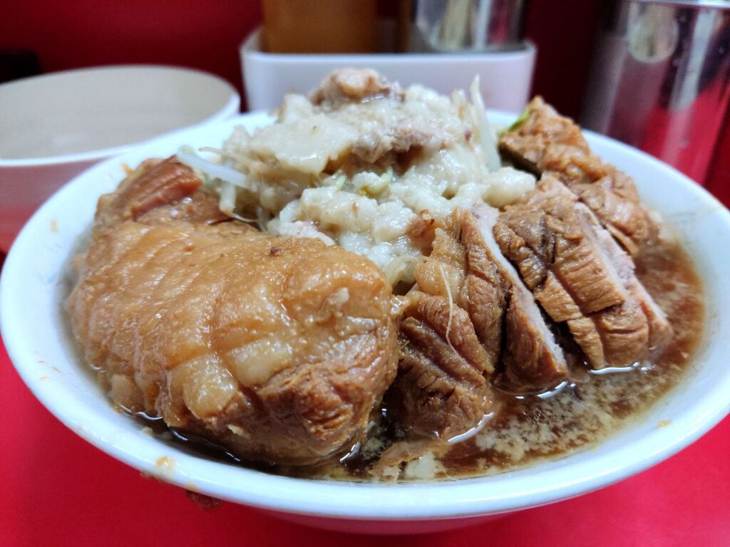 【上野毛二郎】ラーメン二郎上野毛店ずいみんスペシャル