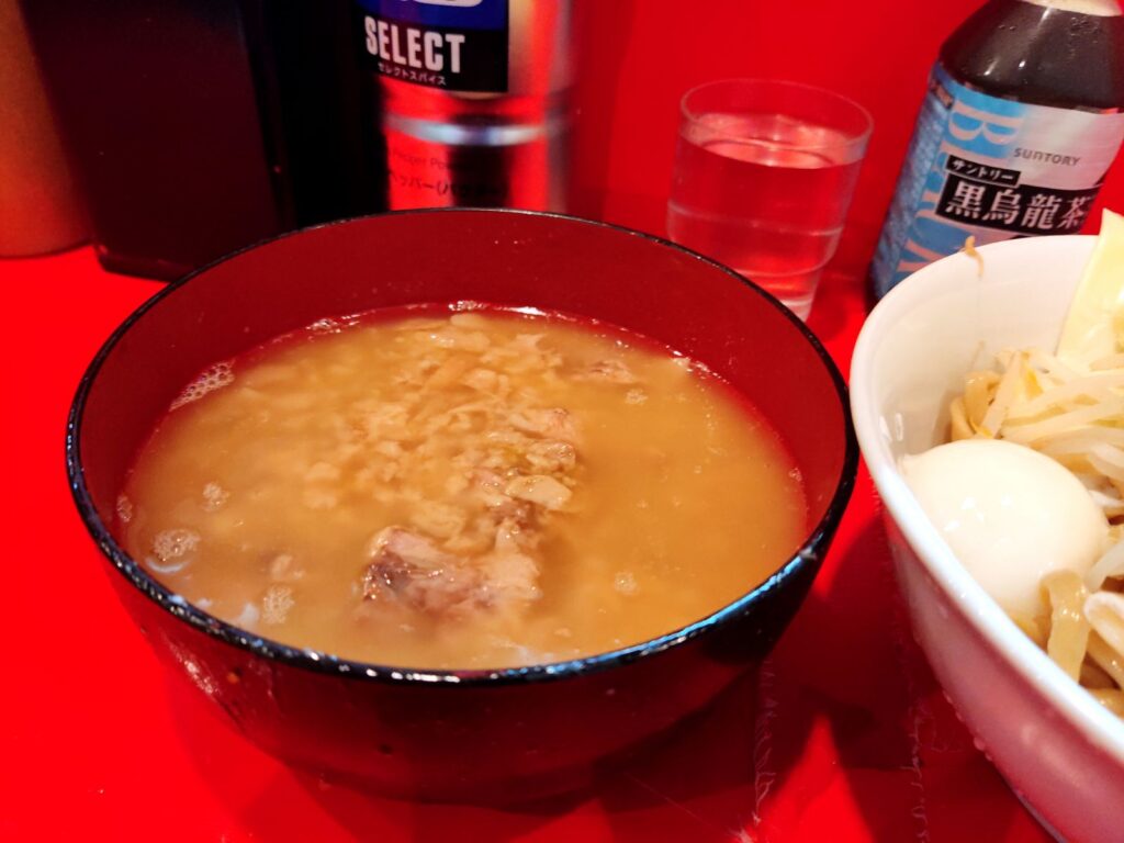 【府中二郎】ラーメン二郎府中店つけ麺ブタオンチー3