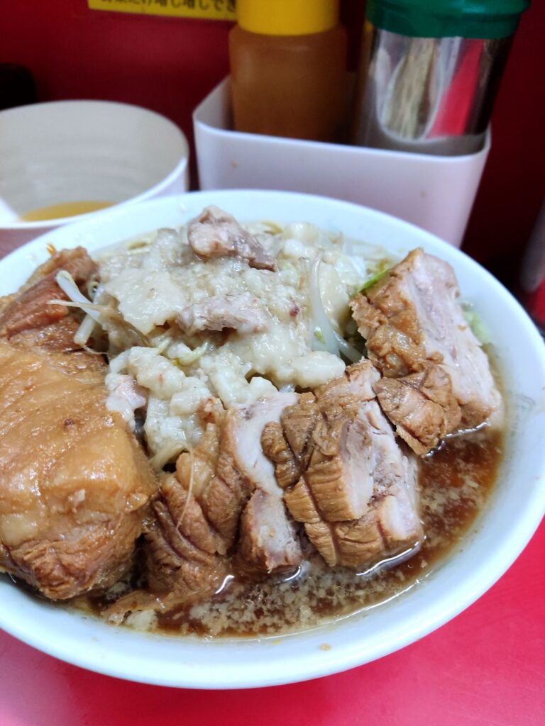 【上野毛二郎】ラーメン二郎上野毛店のラーメン画像1