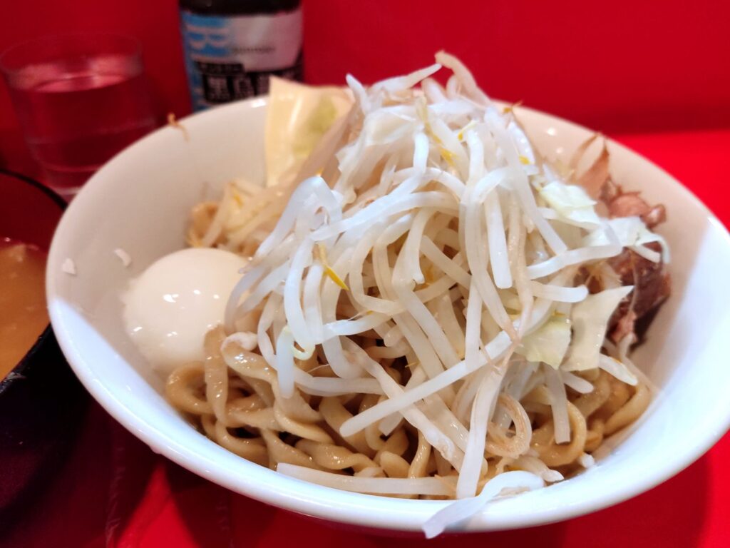 【府中二郎】ラーメン二郎府中店つけ麺ブタオンチー2