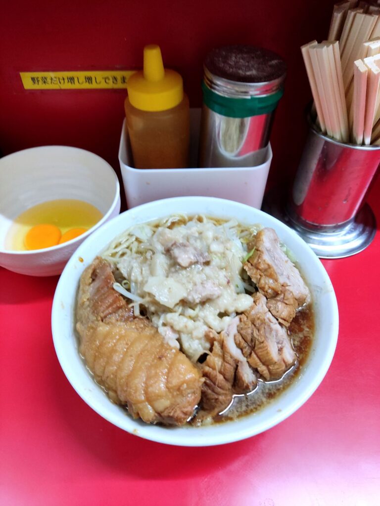 【上野毛二郎】ラーメン二郎上野毛店のラーメン画像1