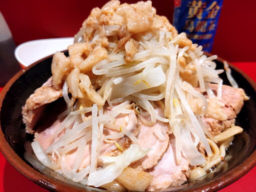 【荻窪二郎】ラーメン二郎荻窪店つけ麺味アブラーメン