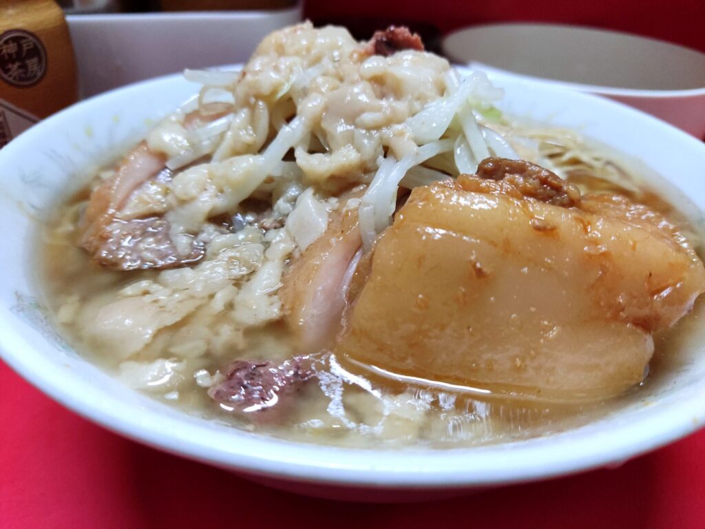【上野毛二郎】ラーメン二郎上野毛店ハイパワー画像