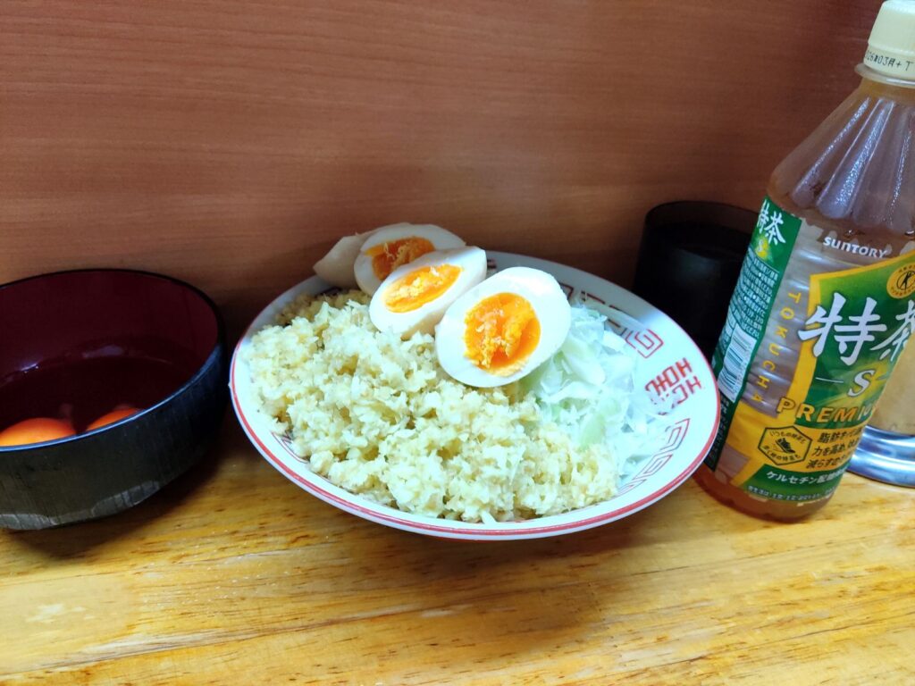 【立川二郎】ラーメン二郎立川店ネギWの丼